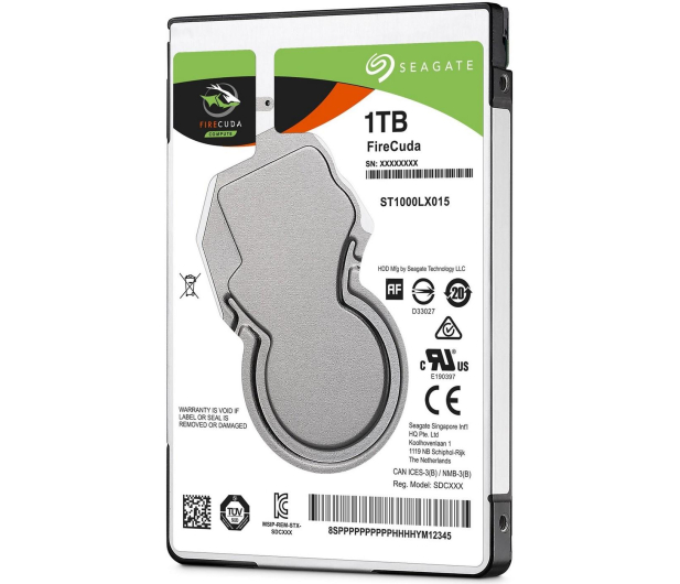 Seagate 1TB 5400obr. 128MB 2,5" SSHD FireCuda - 339128 - zdjęcie 2